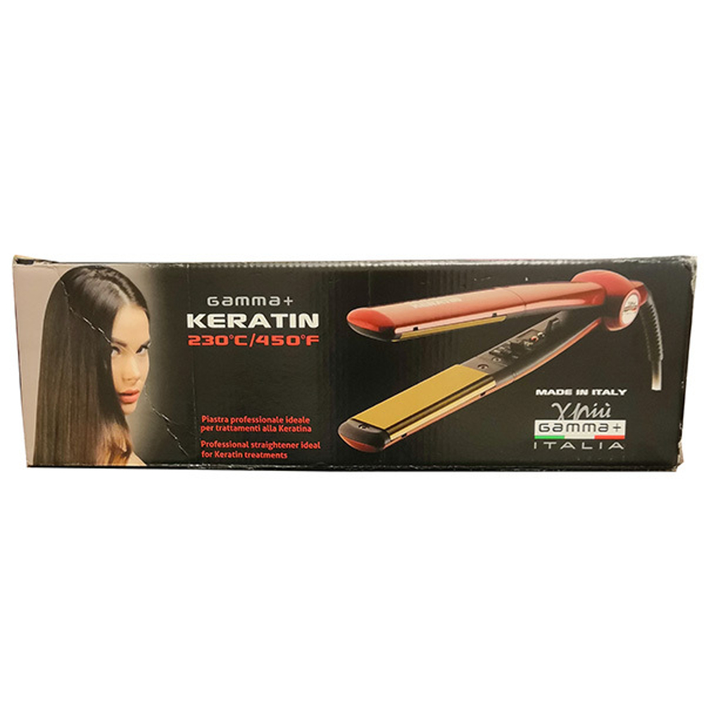Щипцы-выпрямители 35x105мм Gamma Piu Keratin Black