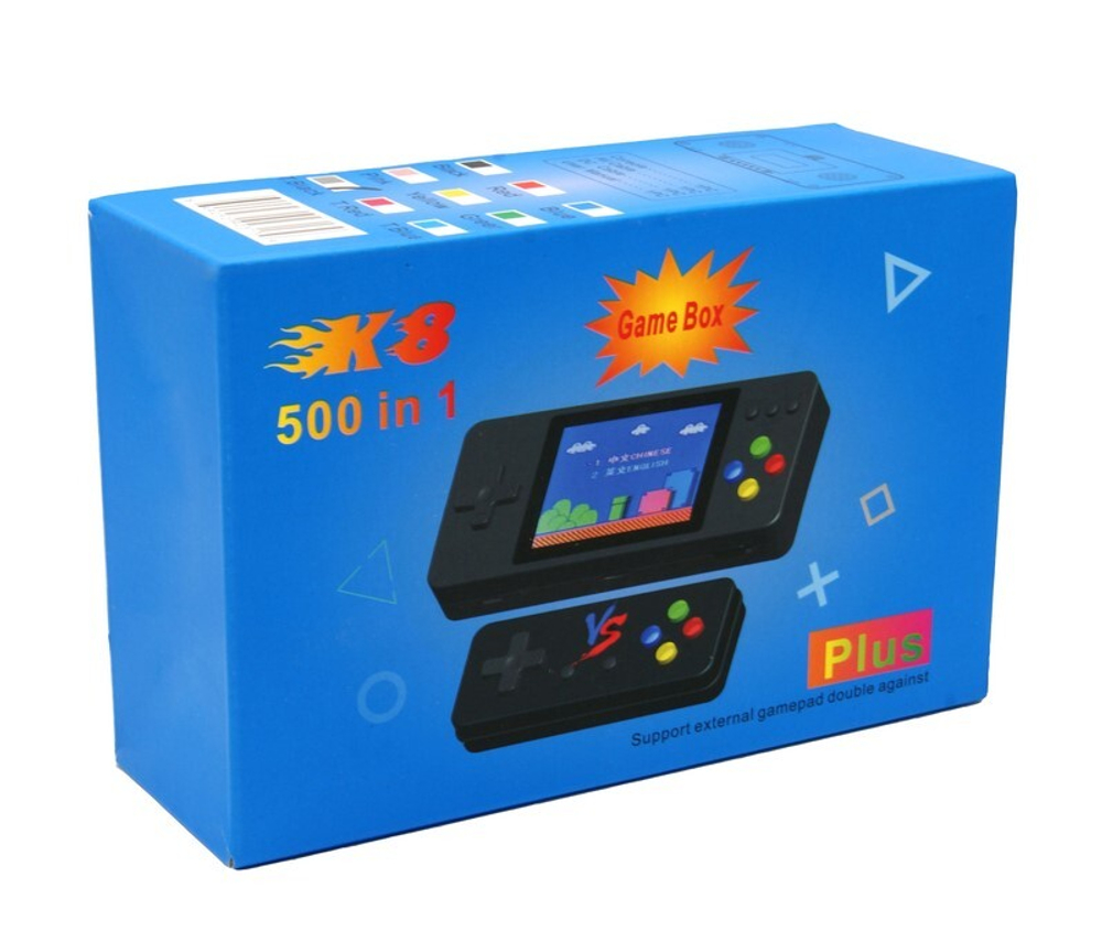Игровая консоль Game Box K8 500 игр + джойстик (черный)