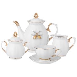 ЧАЙНЫЙ СЕРВИЗ LEFARD "VENEZIA" НА 6 ПЕР. 15 ПР. 950/400/170/240 МЛ (КОР=3НАБ.)