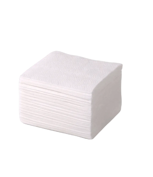 Салфетки бумажные МЕГА, 24*24см, белые, 100л/упак, 40упак/кор