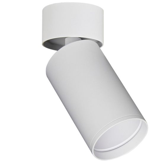 ST171.502.01 Светильник потолочный Белый GU10 1*50W IP20 D52xH130 220V Без ламп Накладные светильники