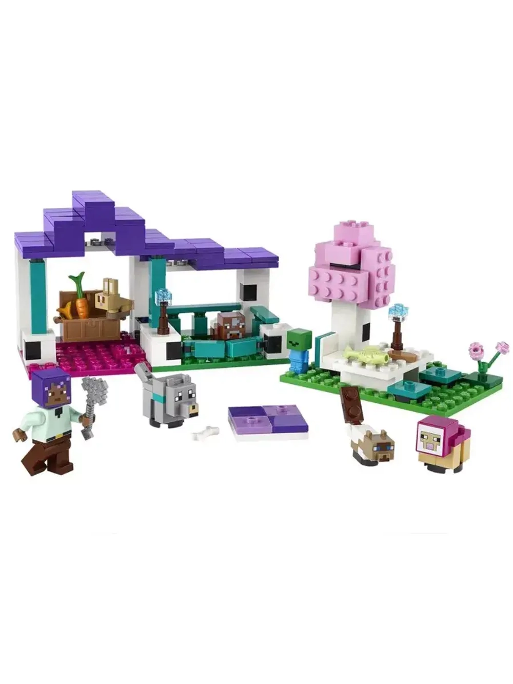 Лего 21253 Приют для животных Lego Minecraft