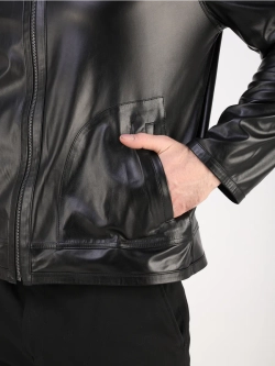 Кожаная куртка демисезонная замшевая двухсторонняя