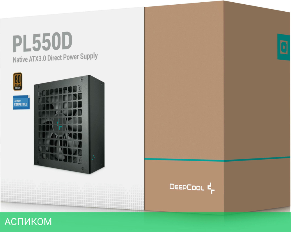 Блок питания DeepCool PL550D (R-PL550D-FC0B-EU)