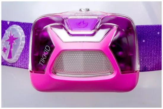 Фонарь налобный Petzl LAMP TIKKID PINK розовый