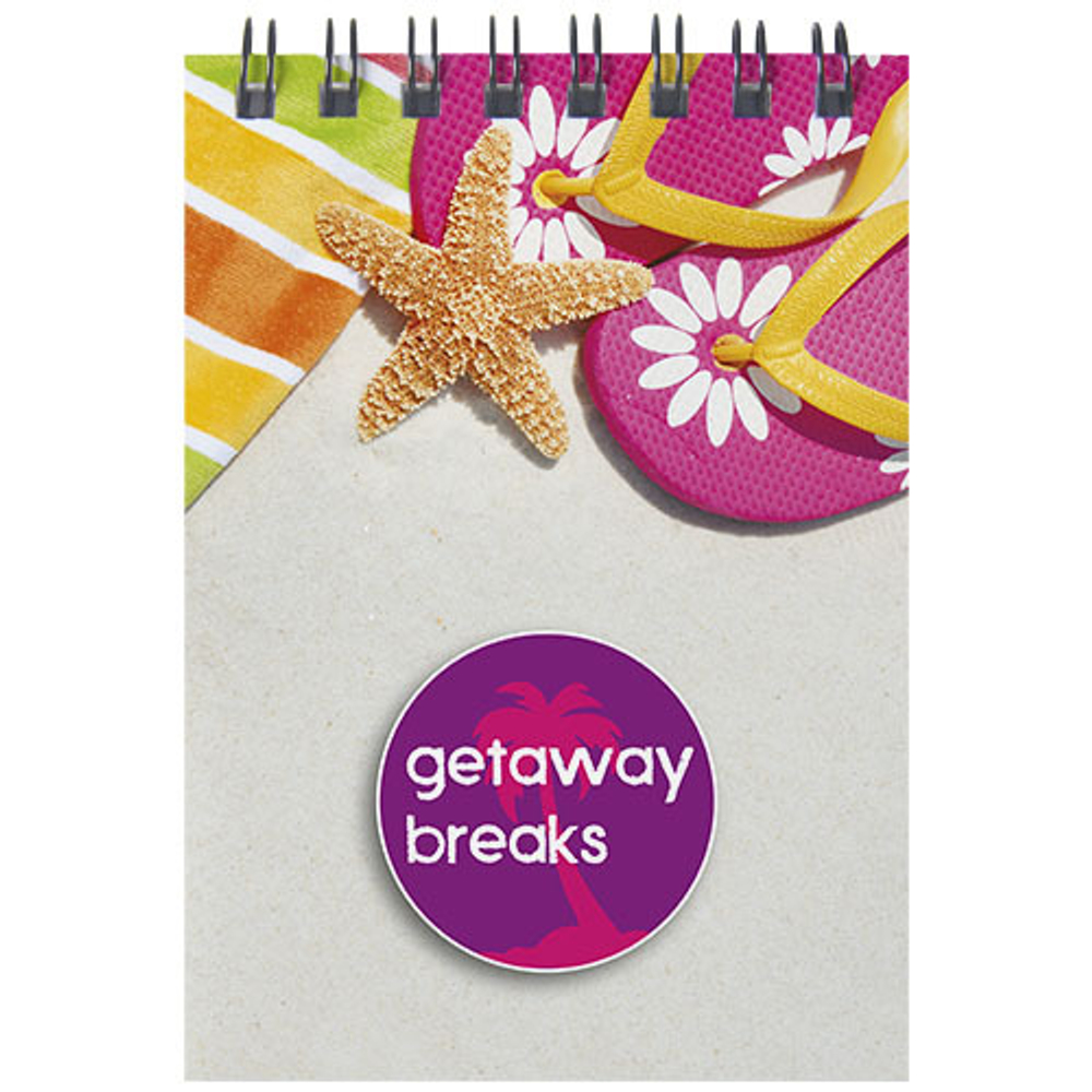 Блокнот Desk-Mate® формата A7 на спирали