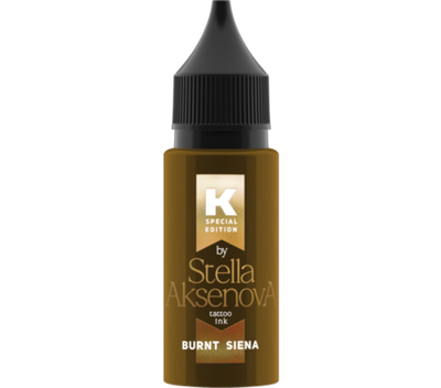 Burnt Siena КРАСКА Tattoo Ink by Stella Aksenova