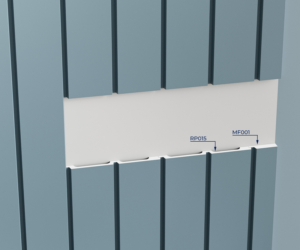 Cosca Decor. Панель RP015, 156х12x2800мм, Экополимер