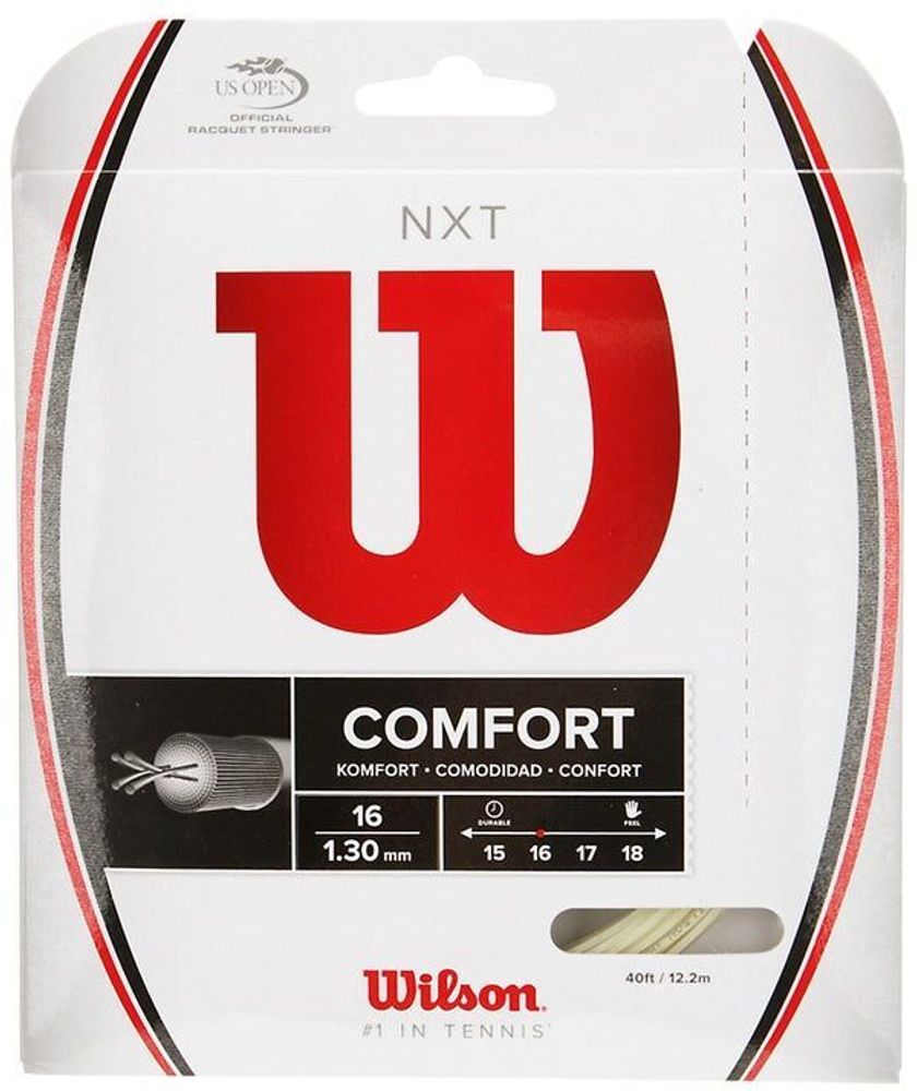 Теннисные струны Wilson NXT (12,2 m) - natural