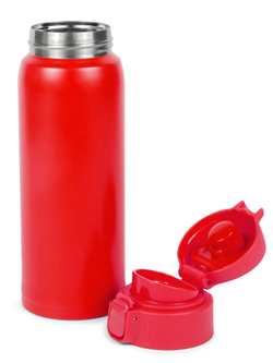 Термокружка Relaxika 701 (0,48 литра), красная (без лого)