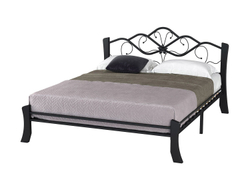 Антея Кровать двухместная 42.50 Металл черный