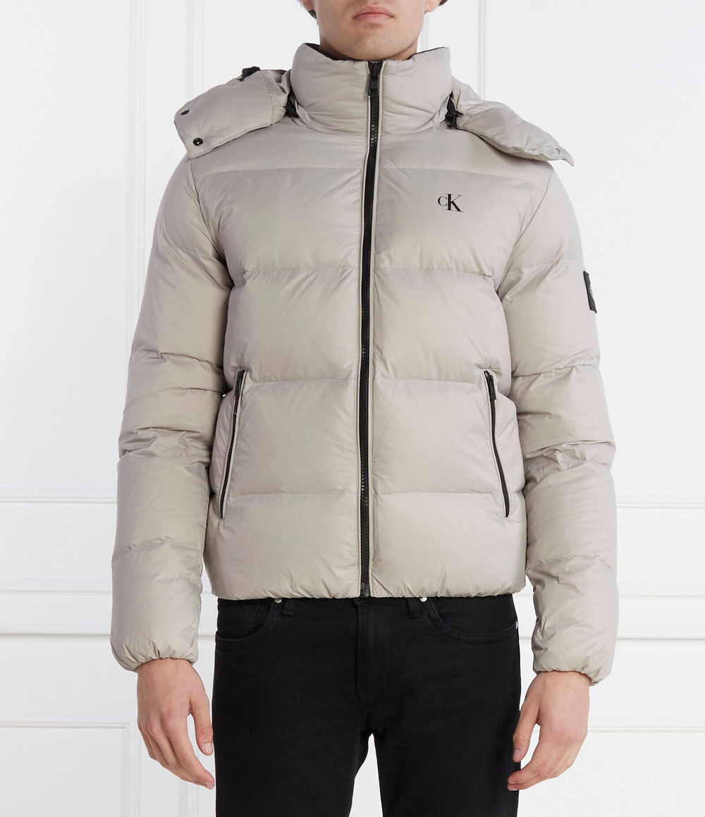 Пуховая куртка CALVIN KLEIN JEANS - серый(J30J323468)