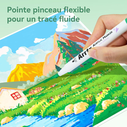 Arrtx акриловые маркеры, 90 шт, Palette paysage 90B