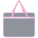 Папка на молнии с ручками BRAUBERG А4, 1 отделение, пластик, 80 мм, "Curious bunny", 272164