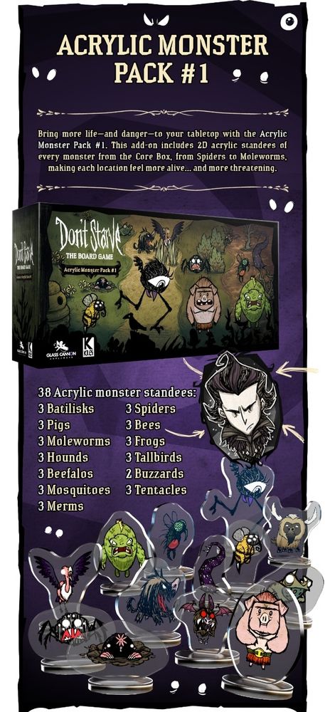 [Предзаказ] Don&#39;t Starve Acrylic Monster Pack #1