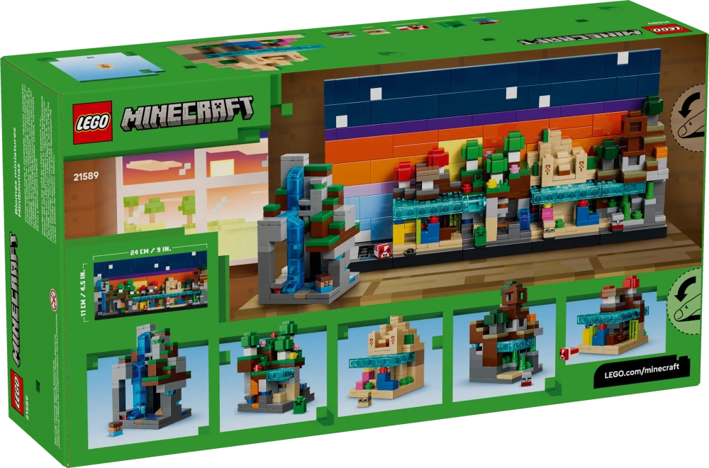 Конструктор LEGO Minecraft 21589 Mini Biomes