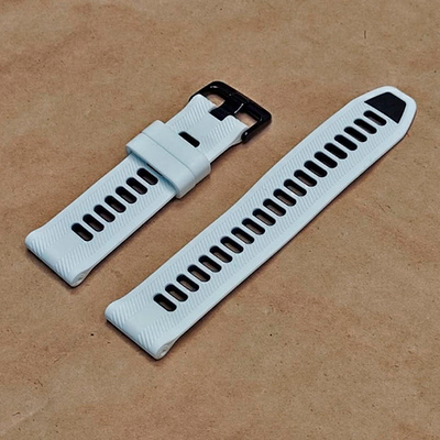 Ремешок для Garmin Forerunne 965 силиконовый 22 мм (белый)