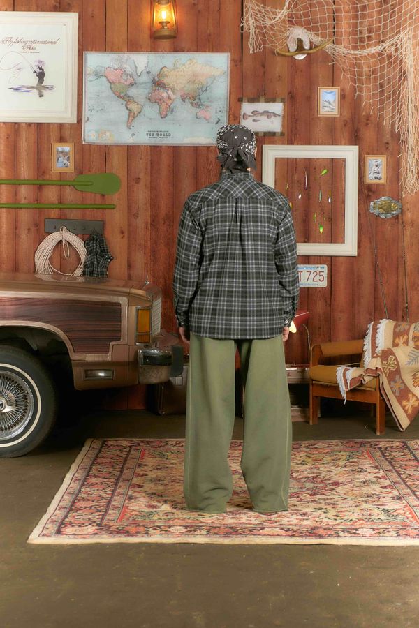 Рубашка Human Flannel Black - фото 4