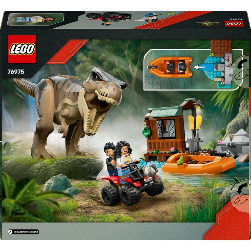 LEGO Jurassic World - Побег по реке от тираннозавра 76975