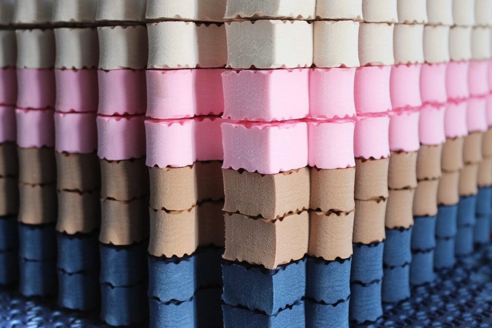 Покрытие напольное Этника-2 33х33х18/45шор (18 треугольников, 9 пазлов)