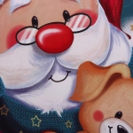 Пакет подарочный «Дедушка Мороз» 31*42*12 см, микс