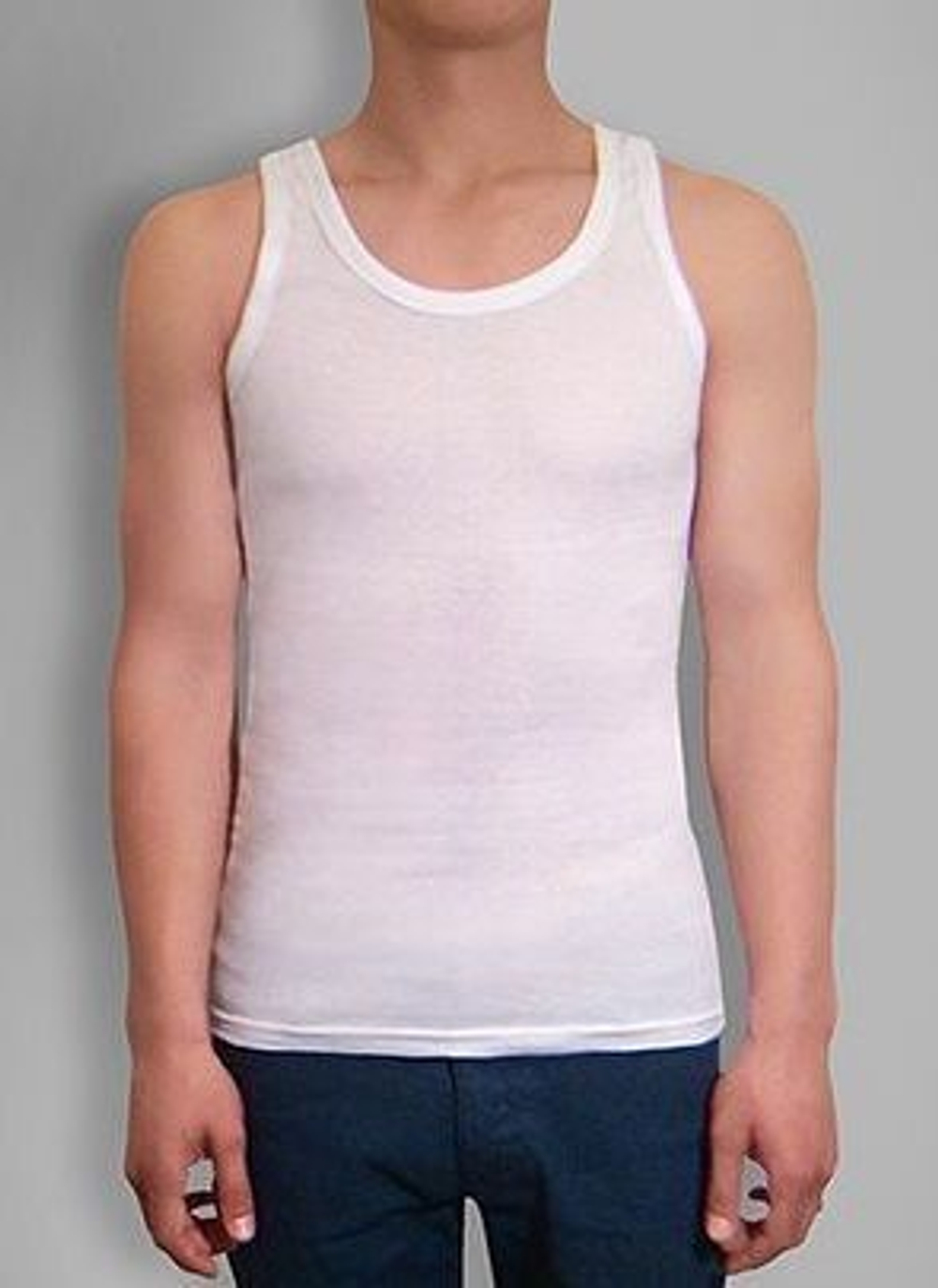 Хлопковая майка Gentlemen (Размер: XL) (Цвет: черный)