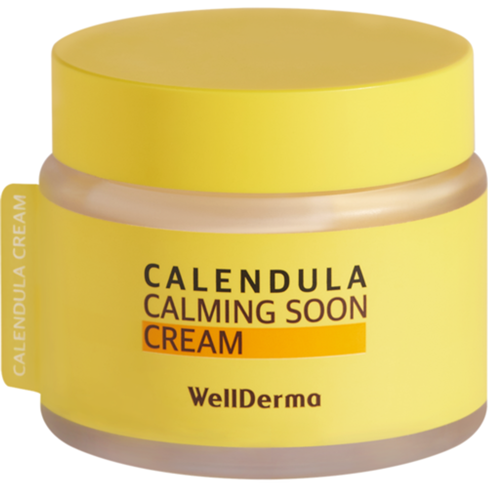 Крем с экстрактом календулы WellDerma Calendula calming soon cream, 80 мл