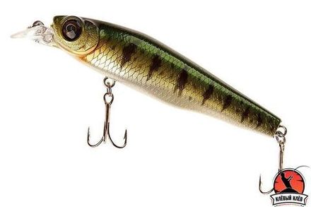 Воблер Adusta TWITCH SHINER JUMPER 72F 7г #021 Yellow Perch