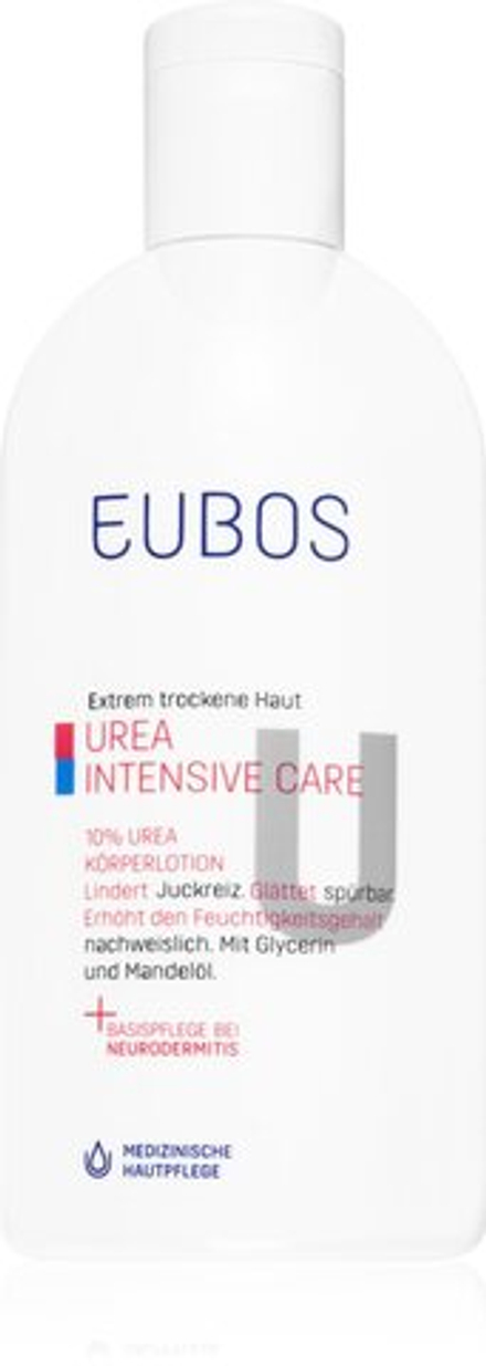 Eubos Dry Skin Urea 10% - питательное молочко для тела для сухой и зудящей кожи /   200  ml  / GTIN 4021354037548