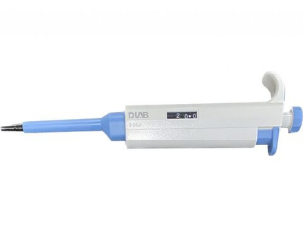 DLAB-1-2-20 Дозатор DLab TopPette переменного объема 2-20 мкл