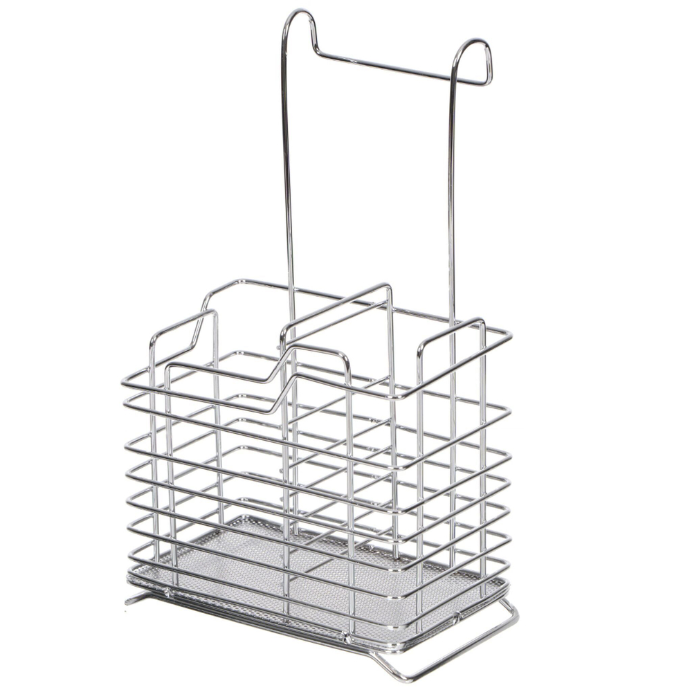 Полка на рейлинг для столовых приборов, 15х11.5х27.4 см, U000054