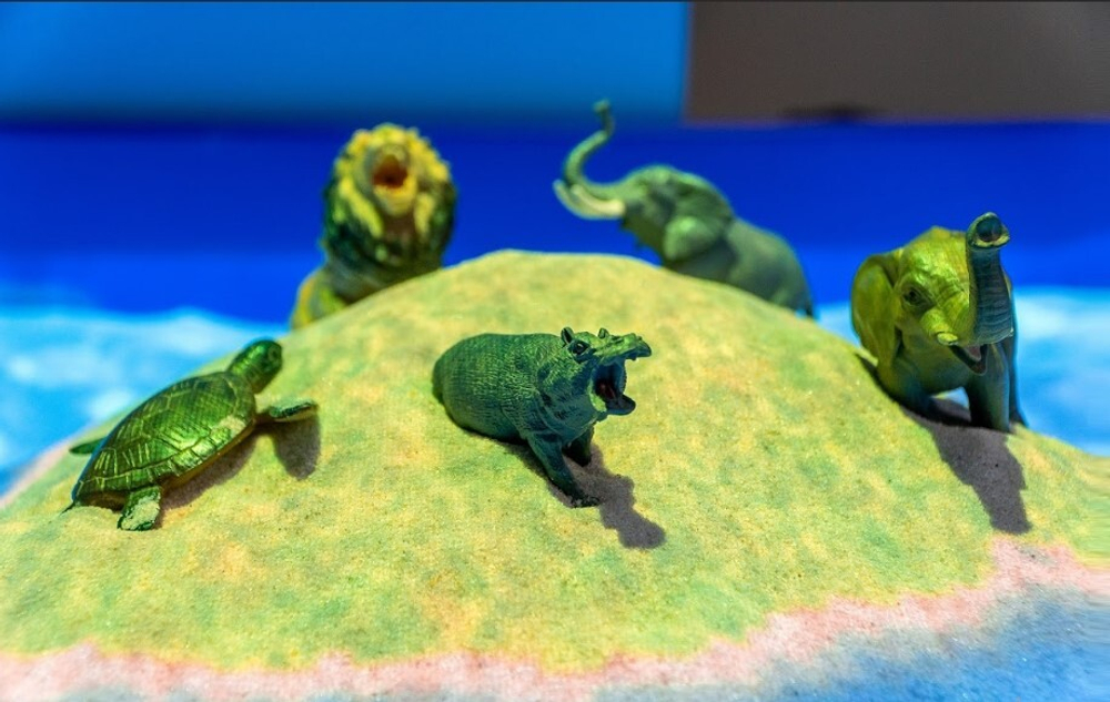 Интерактивная песочница Островок