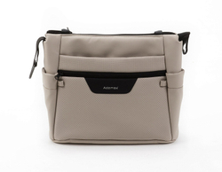 Детская коляска Adamex Zico Deluxe New 2 в 1 ZN-SA07 (СВЕТЛО-БЕЖЕВАЯ КОЖА)