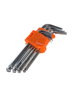 Набор инструментов Gigant 1/2, в сумке, 44 предмета, Сталь Cr-V, GT-44