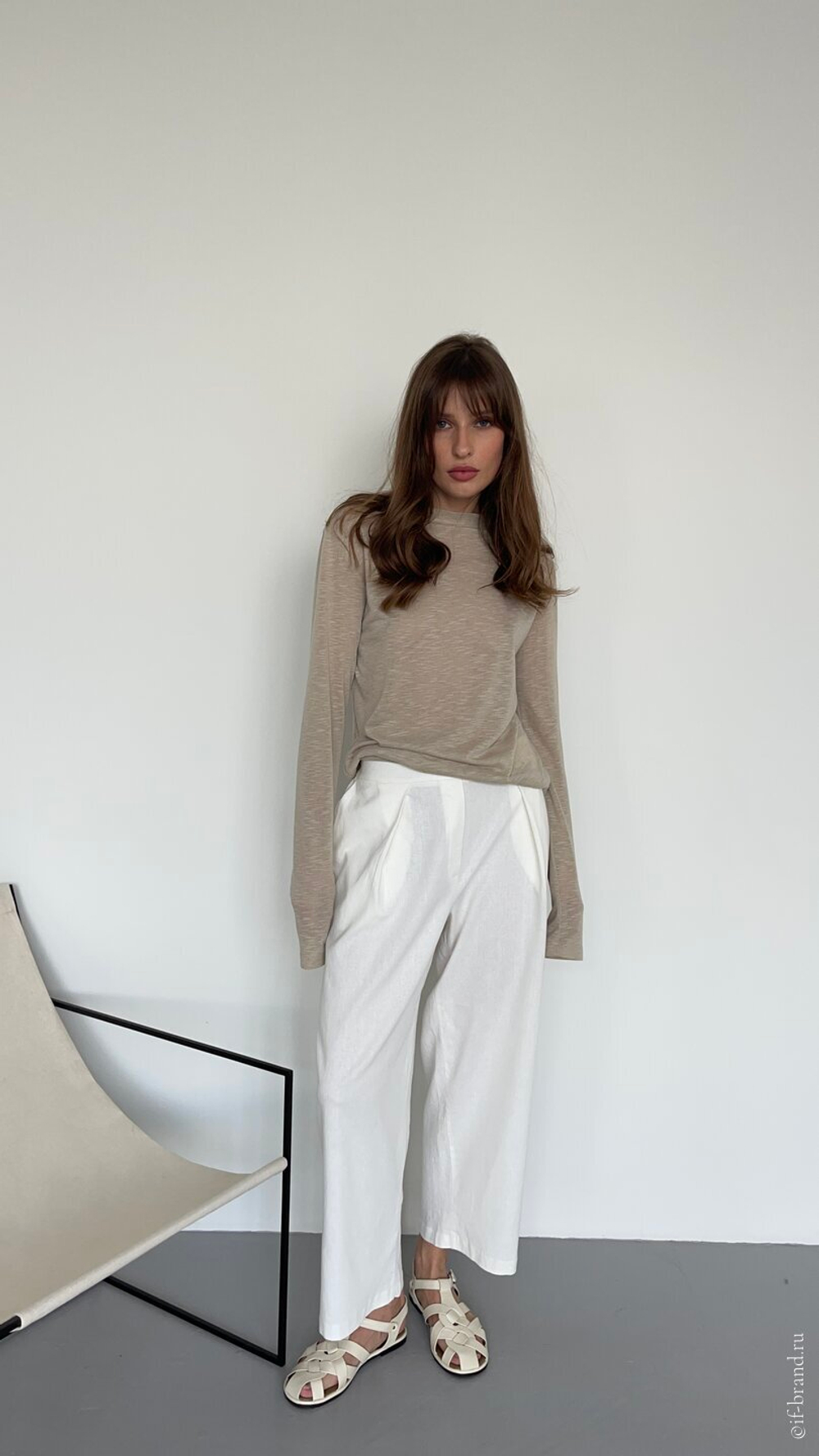 лонгслив RUTH linen