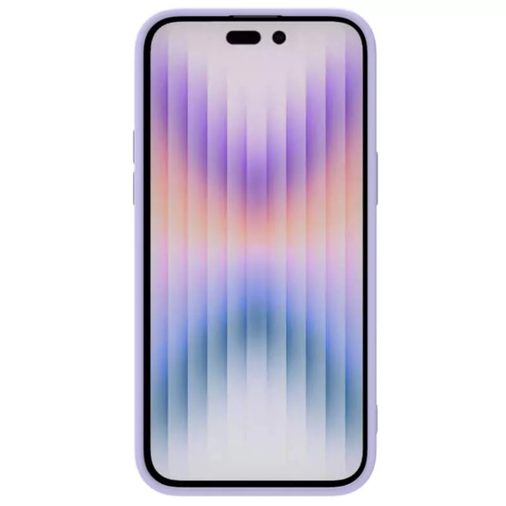 Накладка Nillkin Magnetic Silky Silicone Case для iPhone 15 Pro