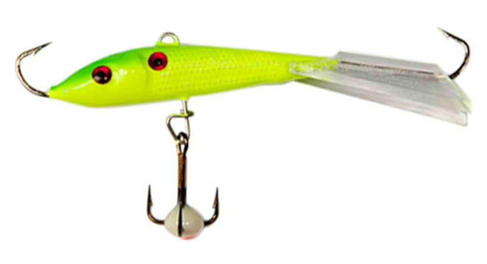 Балансир Lucky John Fin №4 с тройником (60мм, 11гр)