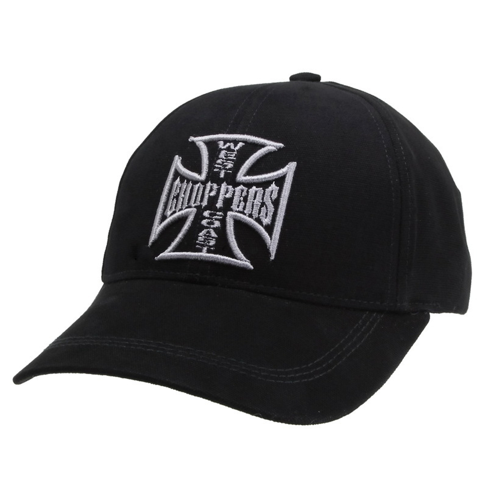 Бейсболка West Coast Choppers серая надпись