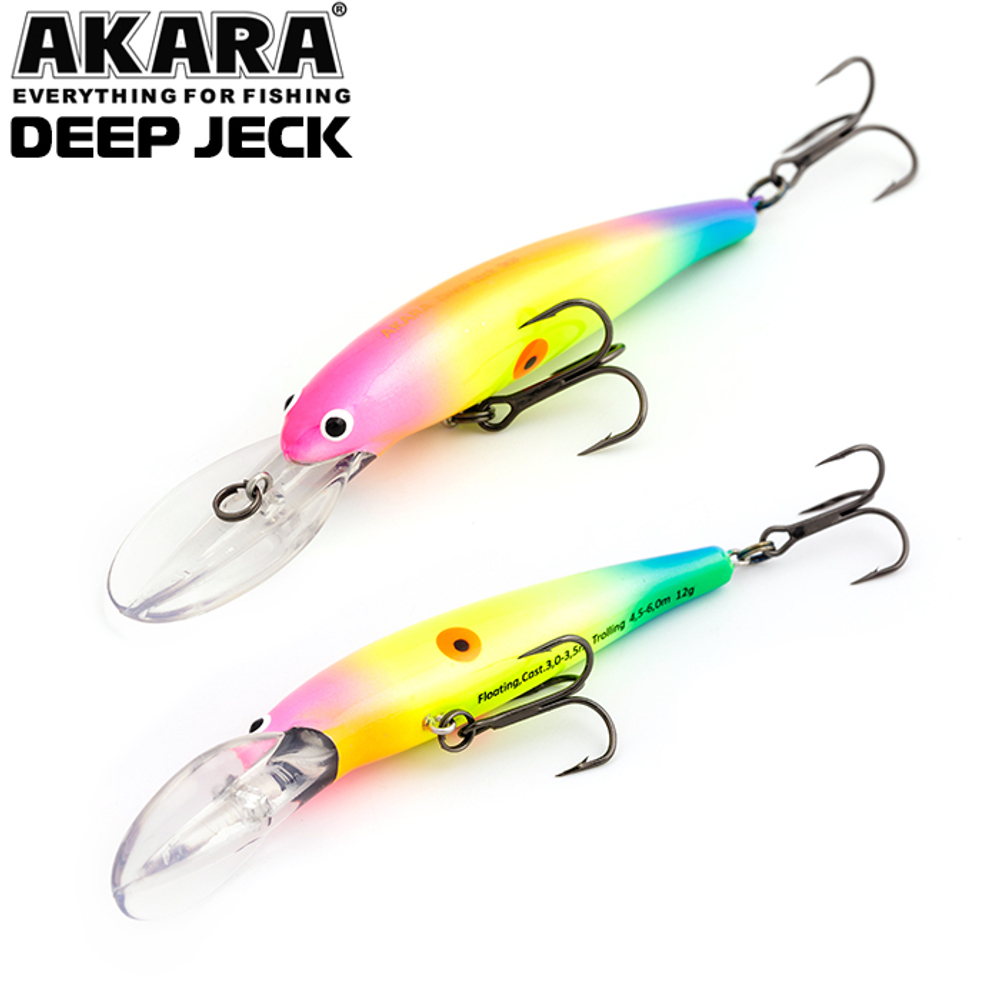 Воблер Akara Deep Jeck 90F 12 гр. (3/7 oz 3,5 in) A126