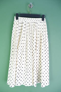 Юбка в забавный горошек, визуально 44 размер