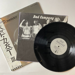 Винтажная виниловая пластинка LP Bad Company Run With The Pack (Japan 1976) (Obi) Do Right By Your Woman