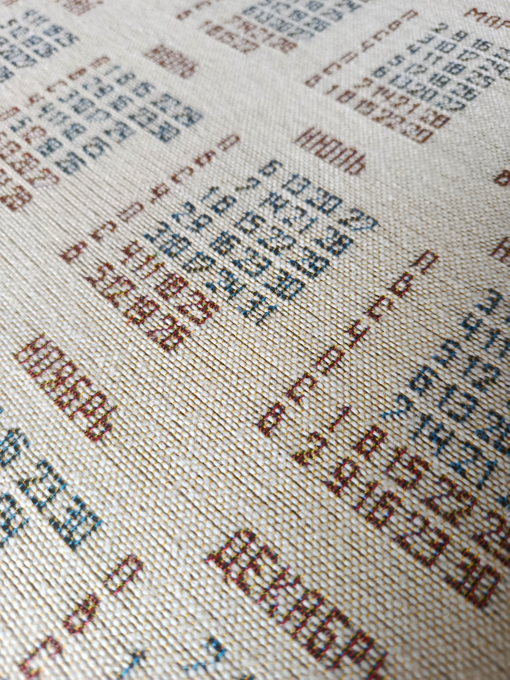 Календарь из гобелена на 2026 год Экспрессия 32х96