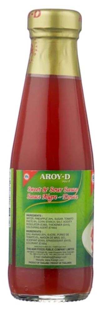 Соус Кисло-Сладкий Aroy-D Sweet &amp; sour, 215 г