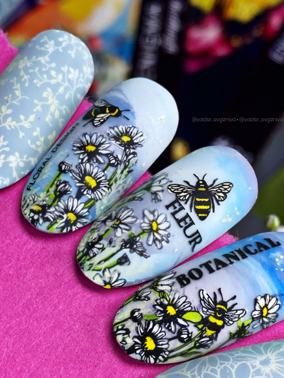 Пластина для стемпинга Enigma Stamping №031