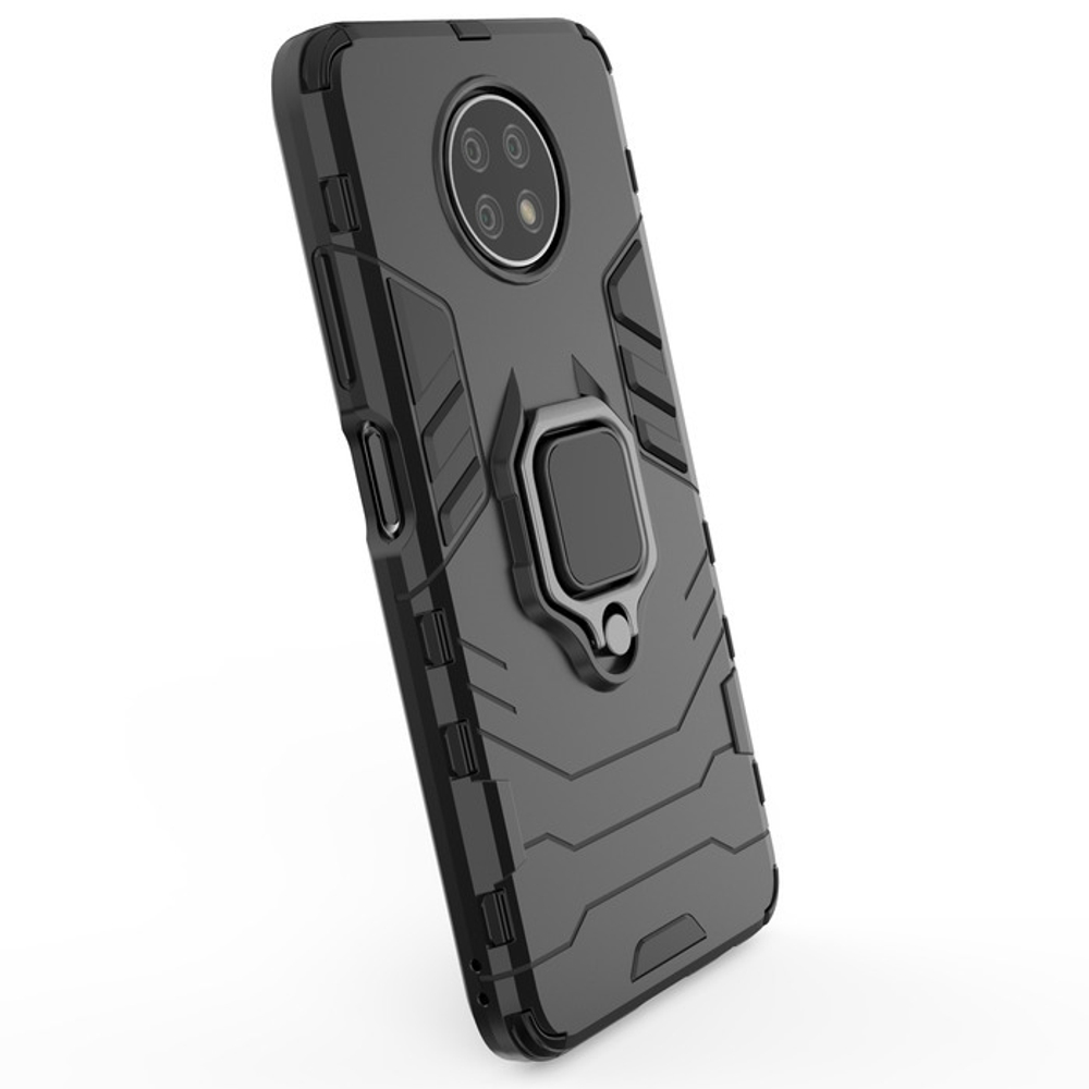 Противоударный чехол с кольцом Panther Case для Xiaomi Redmi Note 9 5G