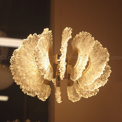 Люстра Cloyd ANTIGUA C1 / Ø35 см - золото (арт.11317)