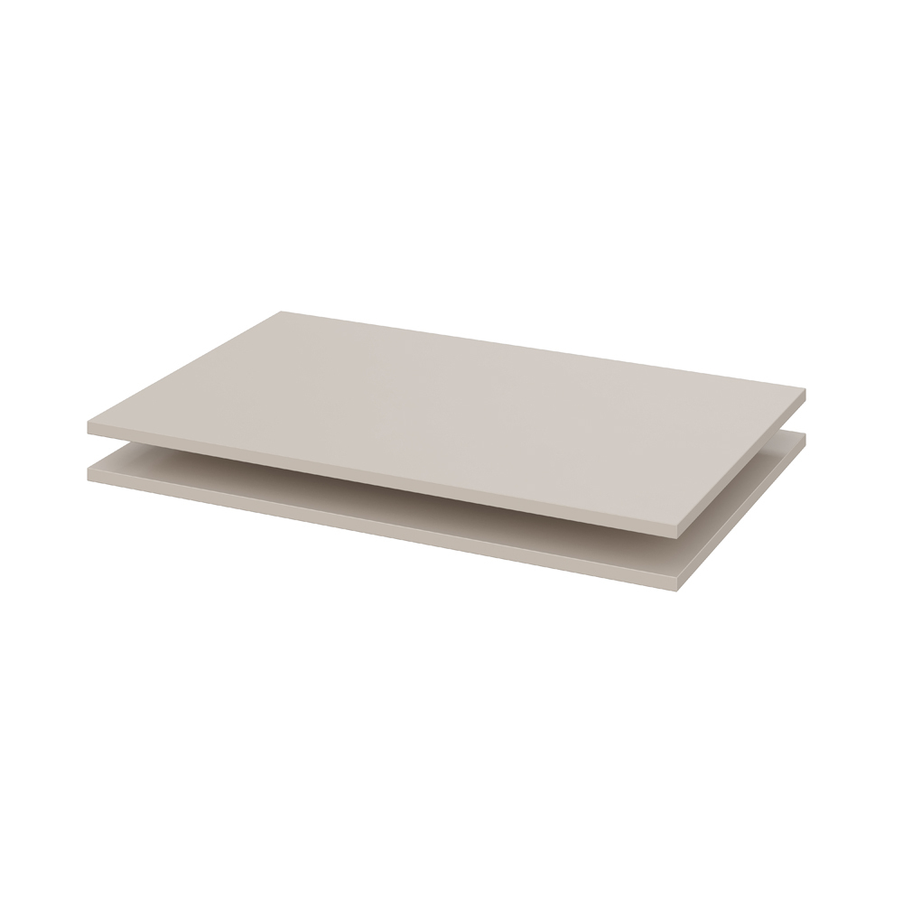 Шкаф распашной с наполнением (5 полок + 2 ящика) ШК 5 (800), Меланж