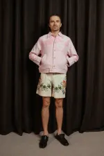 Купить Куртка Soeurs Укороченная светло-розовая Куртка Soeurs Укороченная светло-розовая