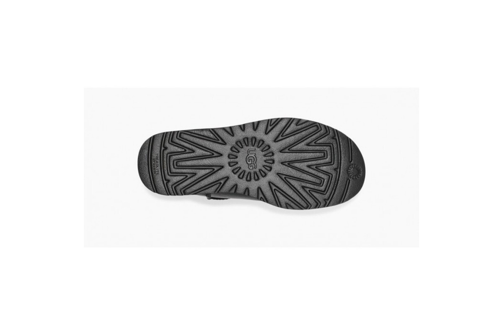 UGG Classic Ultra Mini Platform Black Leather