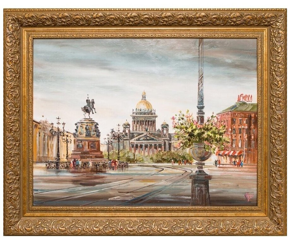 Картина маслом "Исаакиевский собор" Шеренкова Non KGT